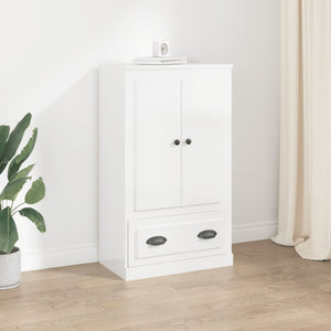 Highboard Weiß Hochglanz 60x35,5x103,5 cm
