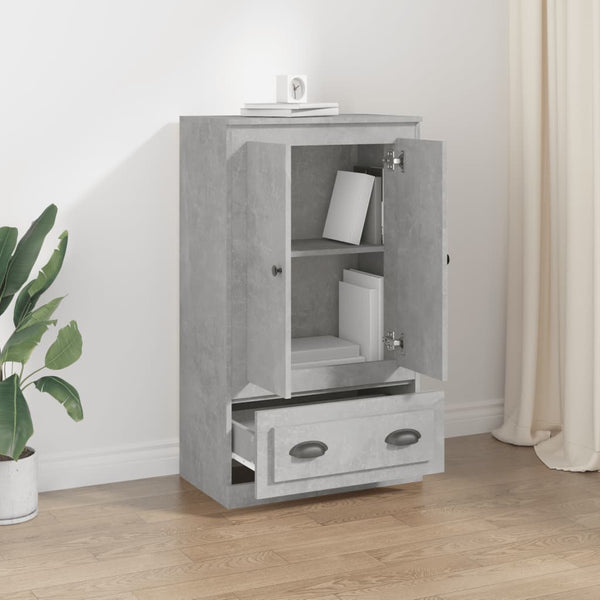 Highboard Betongrau 60x35,5x103,5 cm