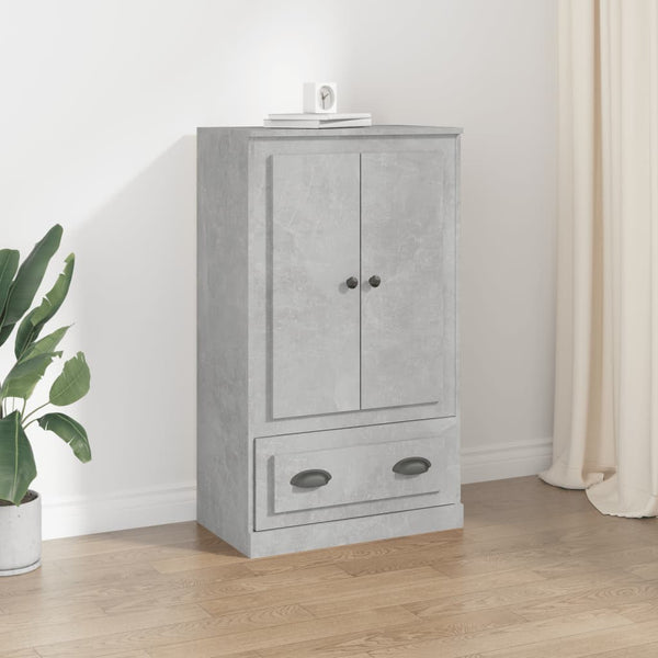 Highboard Betongrau 60x35,5x103,5 cm