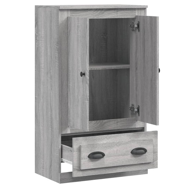Highboard Grau Sonoma 60x35,5x103,5cm