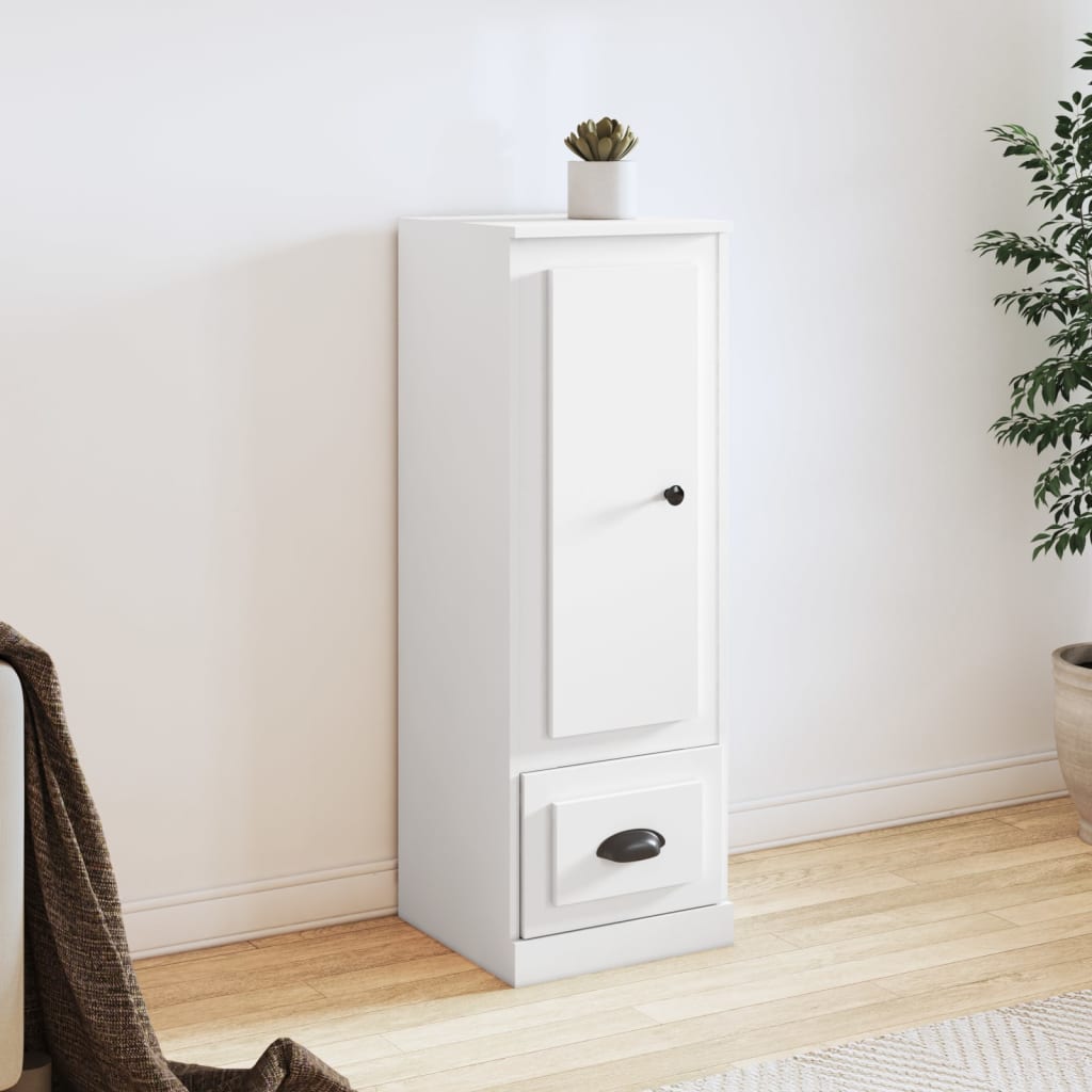 Highboard Weiß 36x35,5x103,5 cm
