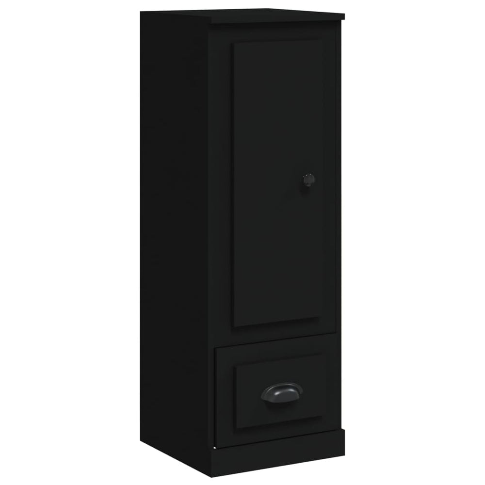 vidaXL Highboard Black 36x35.5x103.5 cm Engineered Wood