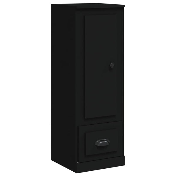 Schwarzes Highboard 36x35,5x103,5 cm