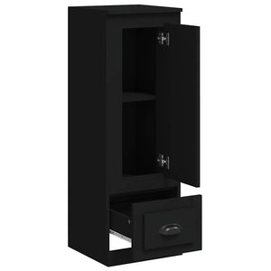 Schwarzes Highboard 36x35,5x103,5 cm