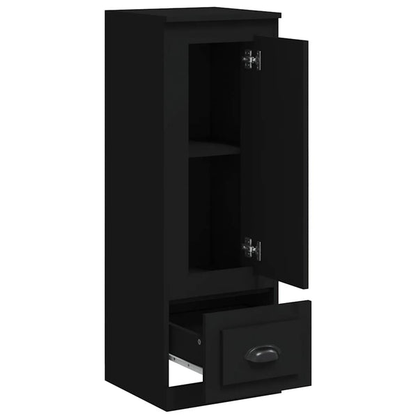 Schwarzes Highboard 36x35,5x103,5 cm