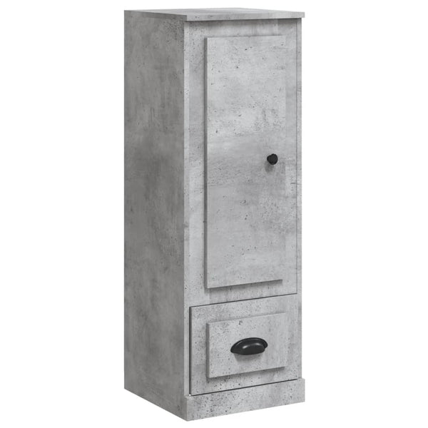 Betongraues Highboard 36x35,5x103,5 cm