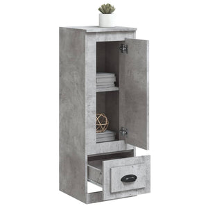 Betongraues Highboard 36x35,5x103,5 cm