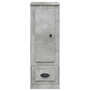 Betongraues Highboard 36x35,5x103,5 cm