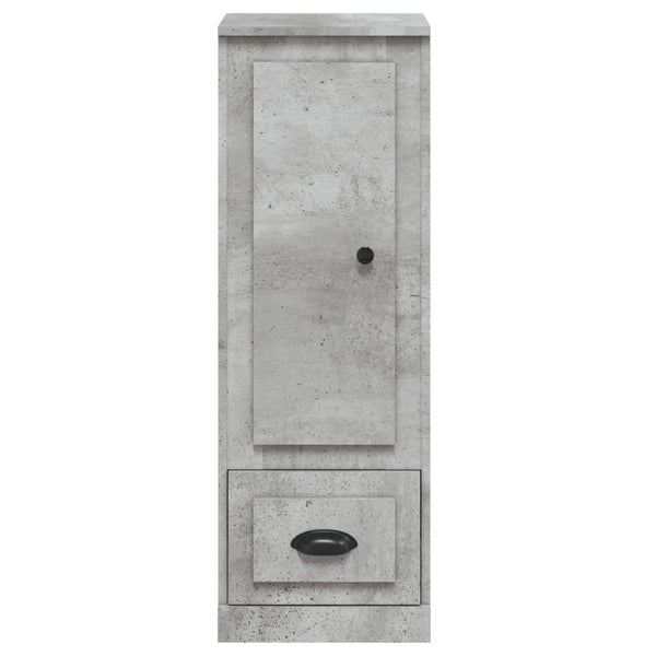 Betongraues Highboard 36x35,5x103,5 cm