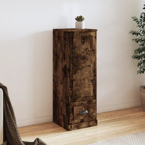 Highboard Räuchereiche 36x35,5x103,5 cm