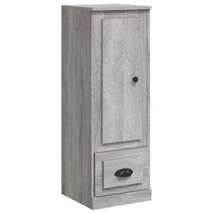 Graues Highboard Sonoma, 36x35,5x103,5 cm