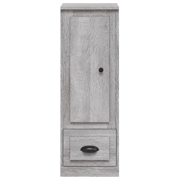 Graues Highboard Sonoma, 36x35,5x103,5 cm