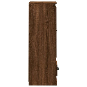 Highboard Braun Eichenoptik, 103,5 cm