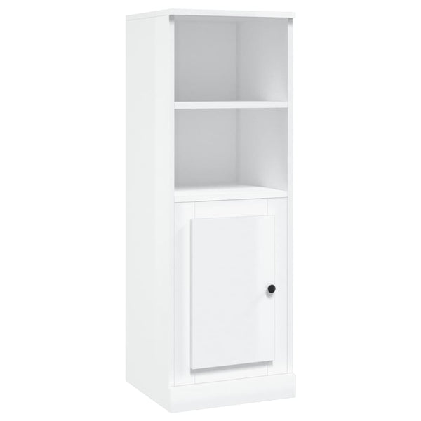Highboard Weiß Hochglanz 36x35,5x103,5 cm