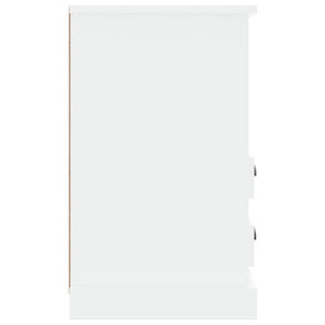 Nachttische 2er Set Weiß 43x36x60 cm