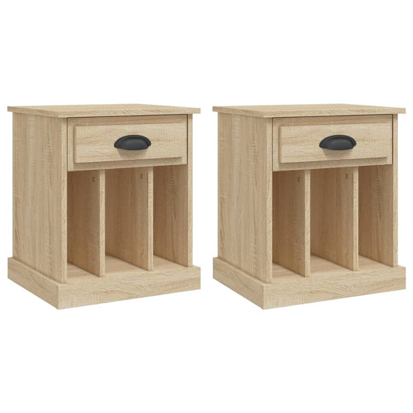 Nachttische Sonoma-Eiche, 2er-Set