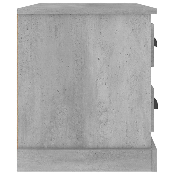 Betongrauer Nachttisch 60x39x45 cm