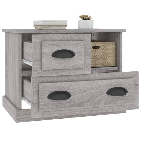 Nachttisch Grau Sonoma 60 cm