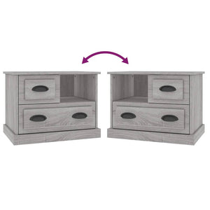 Nachttisch Grau Sonoma 60 cm