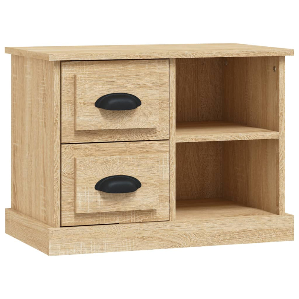 vidaXL Nightstand Sonoma Oak 60x35.5x45 cm