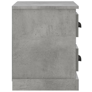 Betongrauer Nachttisch 60x35,5x45 cm