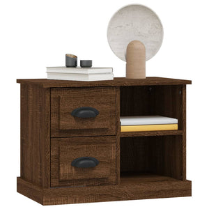 Nachttisch Braun Eichenoptik, 60 cm