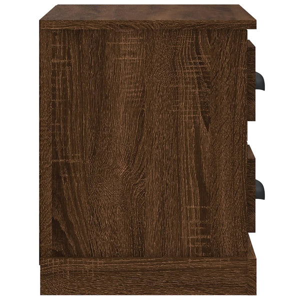 Nachttisch Braun Eichenoptik, 60 cm