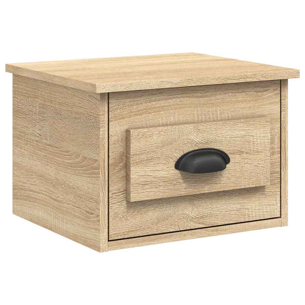 Wand Nachttische 2er-Set Sonoma-Eiche