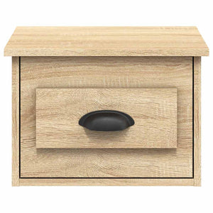Wand Nachttische 2er-Set Sonoma-Eiche