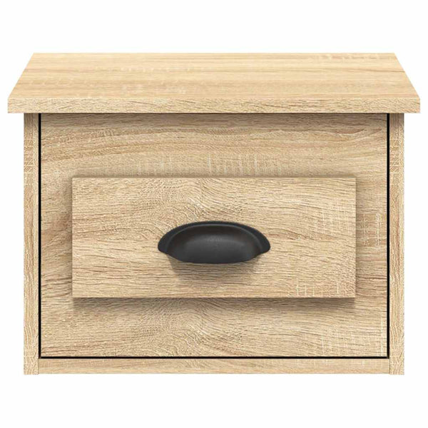 Wand Nachttische 2er-Set Sonoma-Eiche
