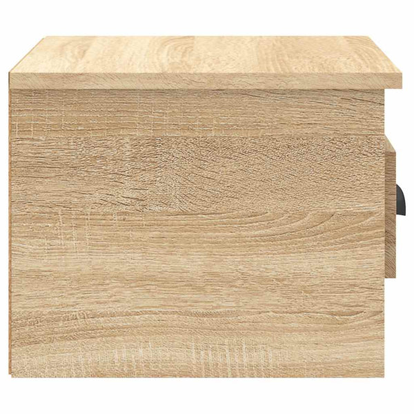 Wand Nachttische 2er-Set Sonoma-Eiche