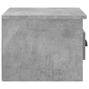 Wand Nachttische 2er-Set Betongrau