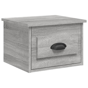 Wand-Nachttisch Grau Sonoma 41,5 cm