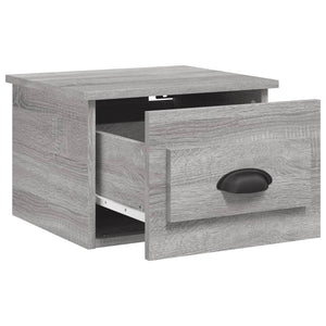 Wand-Nachttisch Grau Sonoma 41,5 cm