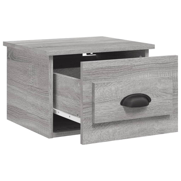 Wand-Nachttisch Grau Sonoma 41,5 cm