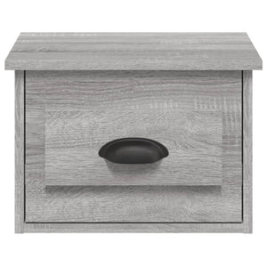 Wand-Nachttisch Grau Sonoma 41,5 cm