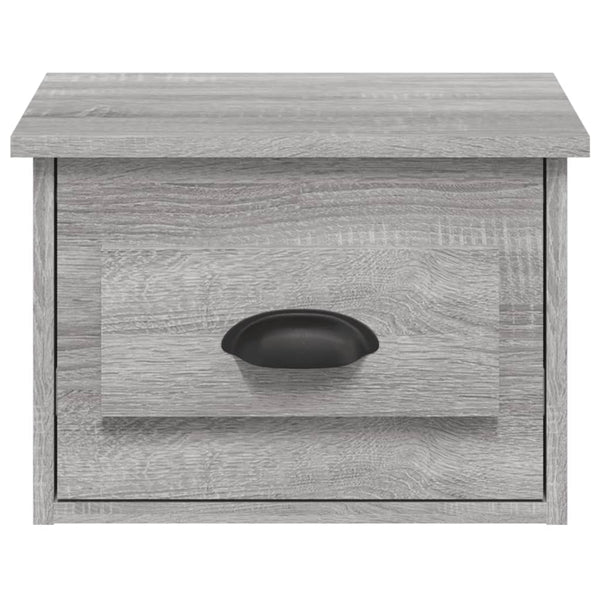 Wand-Nachttisch Grau Sonoma 41,5 cm