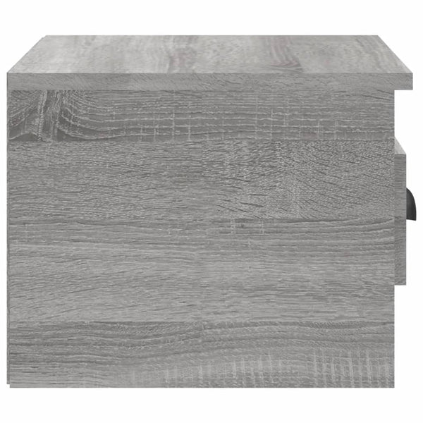 Wand-Nachttisch Grau Sonoma 41,5 cm