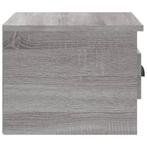 Wand-Nachttische Grau Sonoma 2er-Set