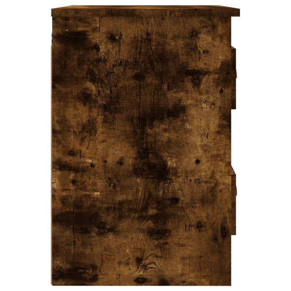 Wand-Nachttisch Räuchereiche 41,5 cm
