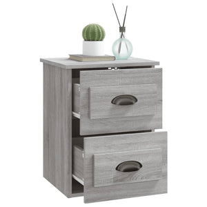 Wand-Nachttisch Grau Sonoma 41,5 cm