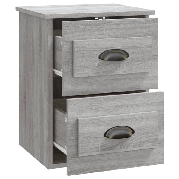 Wand-Nachttisch Grau Sonoma 41,5 cm