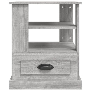 Grauer Beistelltisch Sonoma 50x50x60 cm