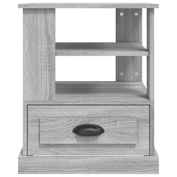 Grauer Beistelltisch Sonoma 50x50x60 cm