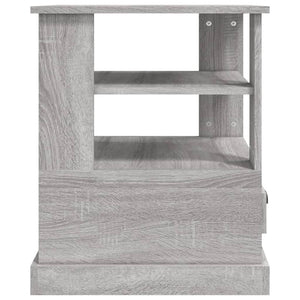 Grauer Beistelltisch Sonoma 50x50x60 cm