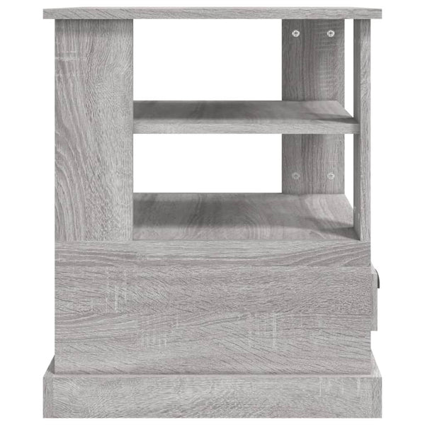 Grauer Beistelltisch Sonoma 50x50x60 cm