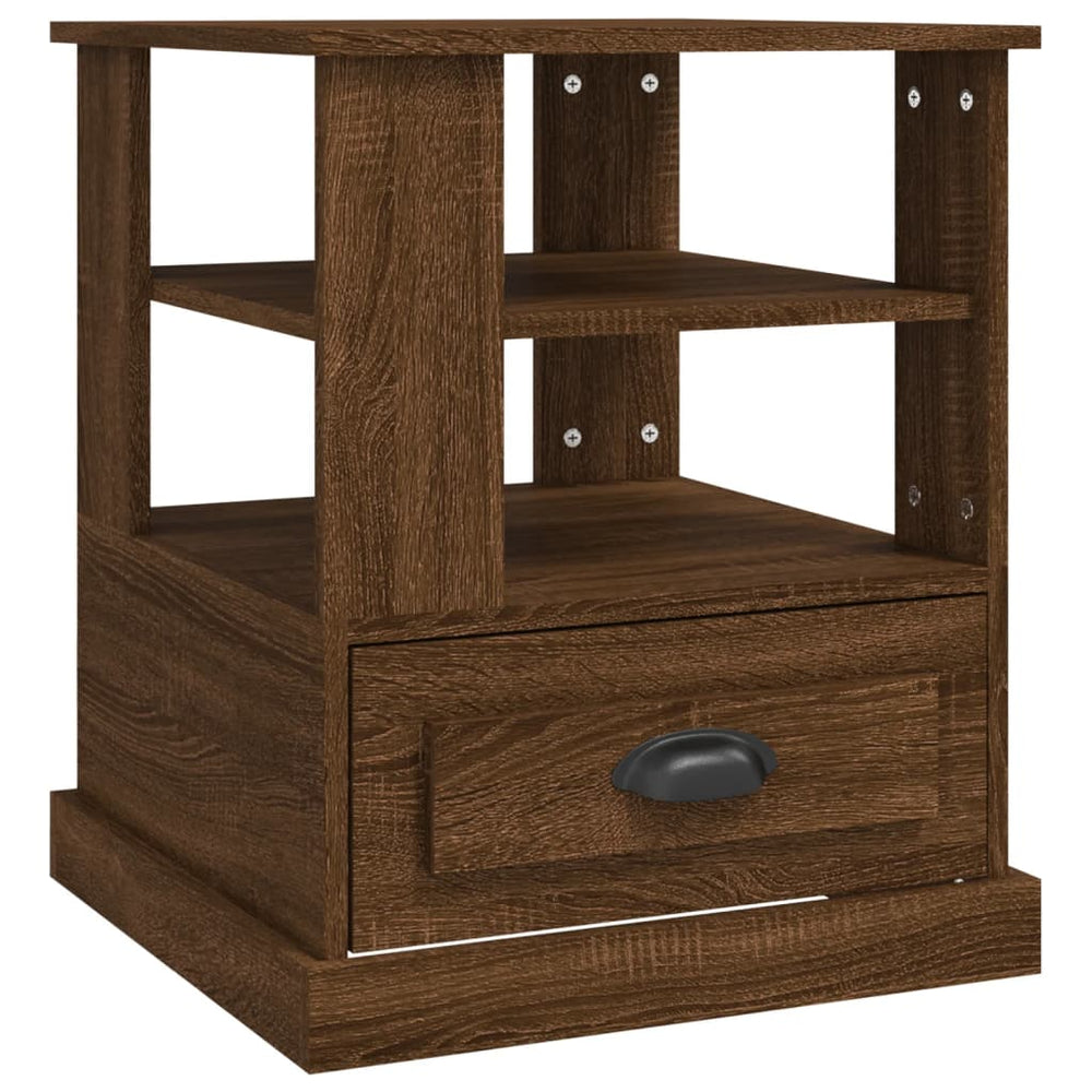 Beistelltisch Braun Eichenoptik 50x50x60 cm
