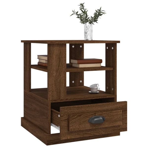 Beistelltisch Braun Eichenoptik 50x50x60 cm