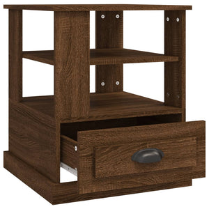Beistelltisch Braun Eichenoptik 50x50x60 cm