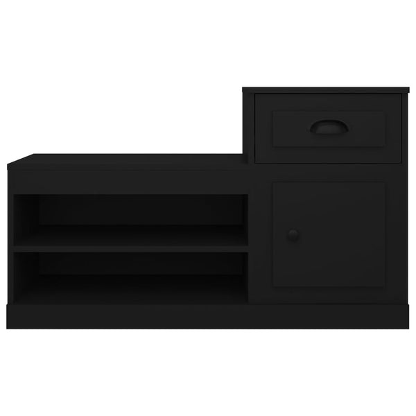 Schuhschrank Schwarz 100x42x60 cm
